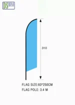 Flying Banner Stand 3.4M - Image 2