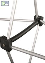 Spring Straight Type Pop Up Display With Hard Case 3.0x3.0m