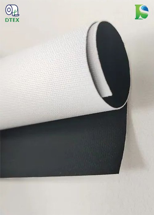 260gsm Frontlit Blackback Textile