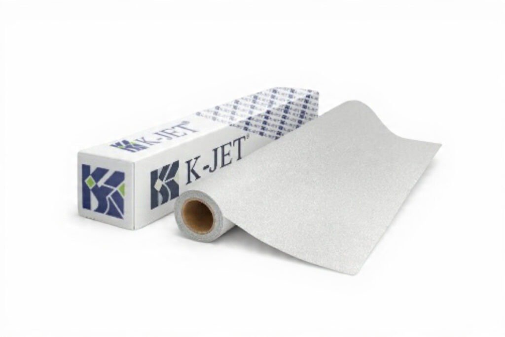 K-JET Frosted Silver Crystal Vinyl